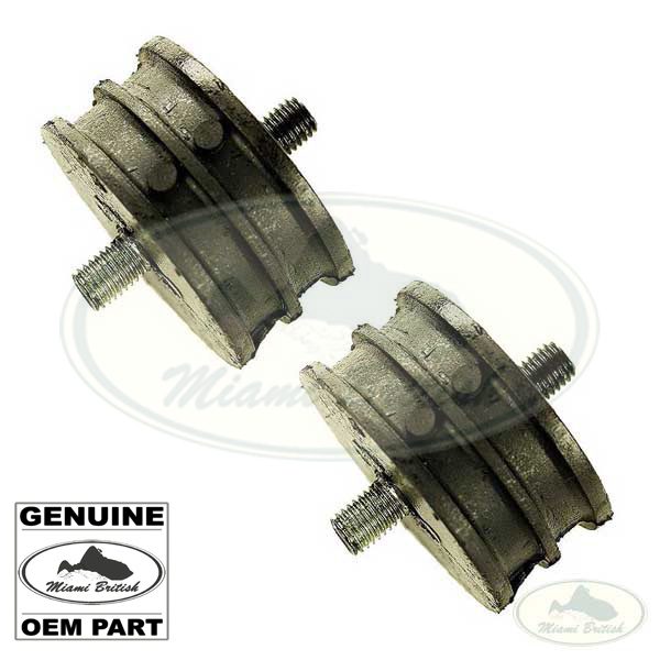 LAND ROVER ENGINE MOUNT SET x2 DEFENDER DISCOVERY I RANGE CLASSIC KKB103120 OEM