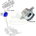 LAND ROVER FRONT SUPPORT ENGINE MOUNTING MOUNT RH RANGE V8 06-09 KKB500490 GENUINE