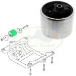 LAND ROVER TRANSMISSION MOUNT BUSHING DIESEL RANGE 03-05 M62 M57 KQB000040 GENUINE