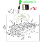 LAND ROVER CYLINDER HEAD VALVE TAPPET x16 RANGE 03-05 M62 LGR000010 OEM