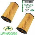 LAND ROVER OIL FILTER ASSY SET x2 M62 RANGE 03-05 LPW500030 OEM