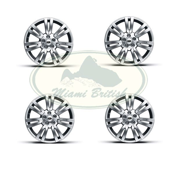 LAND ROVER ALLOY WHEEL RIM SET x4 20" RANGE 09 -12 LR008766 OEM