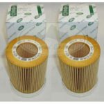 LAND ROVER OIL ELEMENT FILTER x2 LR2 FREELANDER 2 LR001419 OEM