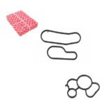 LAND ROVER OIL COOLER GASKET SET LR2 3.2L I6 LR003968 LR001425 ELRING