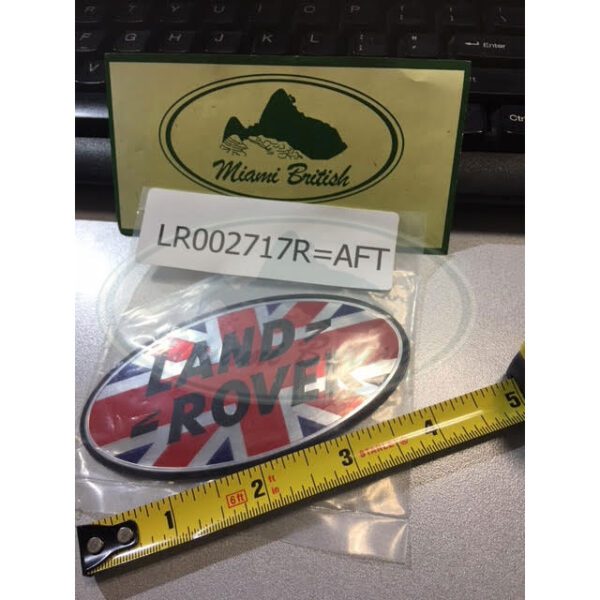 LAND ROVER FRONT/REAR LOGO DECAL EMBLEM BADGE LR2 LR002717