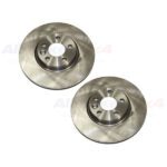 LAND ROVER FRONT BRAKE ROTOR DISC SET x2 RANGE EVOQUE LR007055 ALLMAKES4x4