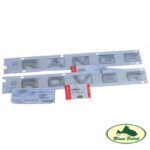 LAND ROVER SILVER TITANIUM HOOD DECAL RANGE ROVER 03-12 LR008141 LR008142 OEM