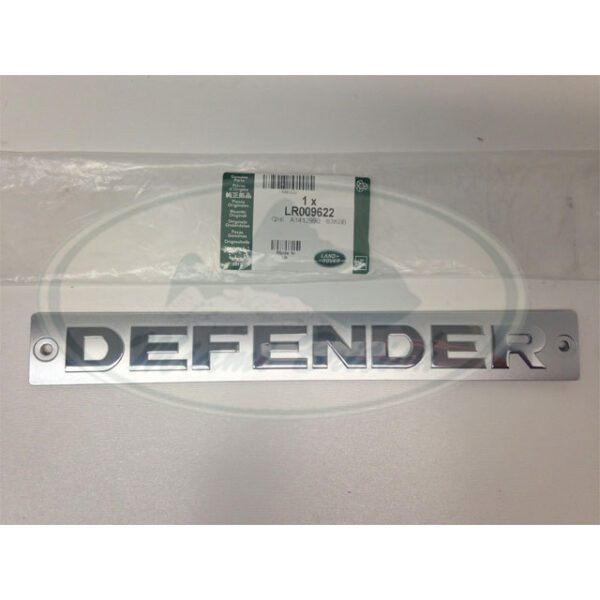 LAND ROVER TAIL GATE DECAL BRUNEL BADGE DEFENDER LR009622 OEM