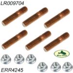 LAND ROVER EXHAUST MANIFOLD STUD & NUT SET RANGE CLASSIC DEFENDER LR009704 ERR4245 MR0335 AM