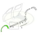 LAND ROVER FENDER WHEEL ARCH MOULDING PRIMED RH LR3 LR4 LR010631 AM