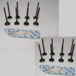 LAND ROVER EXHAUST VALVE SET x16 RANGE LR4 RANGE SPORT V8 5.0L LR010698 OSVAT