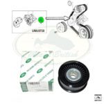 LAND ROVER PRIMARY DRIVE PULLEY IDLER RANGE LR4 RR SPORT 5.0L LR010725 OEM