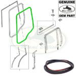 LAND ROVER REAR DOOR PRIMARY SEAL WEATHERSTRIP RANGE 03-12 LR013943 OEM
