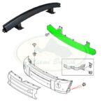 LAND ROVER BUMPER REINFORCEMENT LR3 RANGE SPORT LR015274 AM