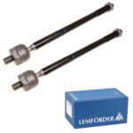 LAND ROVER STEERING RACK INNER TIE ROD x2 LR2 LR016869 LEMF