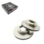 LAND ROVER REAR BRAKE ROTOR DISC SET RANGE DISCOVERY 1 DEFENDER LR017952 ZIMMERMANN