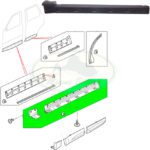 LAND ROVER BODY MOULDING SILL LH RANGE SPORT 10-13 LR018176 OEM