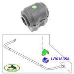 LAND ROVER REAR SUSPENSION BAR WO/ACE BUSH BUSHING RANGE SPORT 06-13 LR018354 OEM