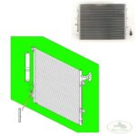 LAND ROVER AC A/C CONDENSER LR3 LR4 LION DIESEL V6 2.7L LR018403 MB