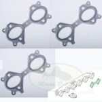 LAND ROVER MANIFOLD TO CYLINDER HEAD DIESEL GASKET SET x3 FREELANDER RANGE LR020102 OEM