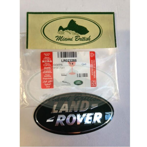LAND ROVER FRONT LOGO DECAL EMBLEM BADGE LR2 LR023285 OEM