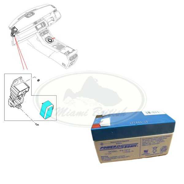 LAND ROVER DASH AUXILIARY BATTERY RANGE EVOQUE LR024953 AM