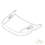 LAND ROVER HOOD RANGE EVOQUE 3 DOORS LR027588 OEM