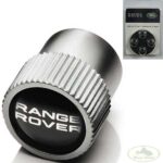 LAND ROVER TIRE VALVE STEM CAP SET x4 RR SPORT EVOQUE RANGE LR027663 OEM