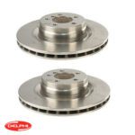 LAND ROVER FRONT BRAKE ROTOR DISC SET RANGE 06-12 LR031843 DELPHI