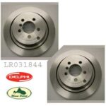 LAND ROVER REAR BRAKE ROTOR DISC SET RANGE 06-12 LR031844 DELPHI