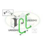 LAND ROVER A/T OIL COOLER LR2 FREELANDER 2 SET LR032542 LR032543 GENUINE