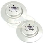 LAND ROVER REAR BRAKE ROTOR DISK SET x2 RANGE 13-UP RR SPORT 14-UP LR033303 FREMAX
