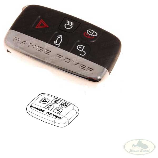 LAND ROVER REMOTE CONTROL KEY FOB 433 Mhz RANGE RR SPORT EVOQUE