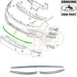 LAND ROVER FRONT BUMPER TRIM INSERT KIT RANGE 13-21 AUTOBIOGRAPHY ATLAS LR038736 GENUINE