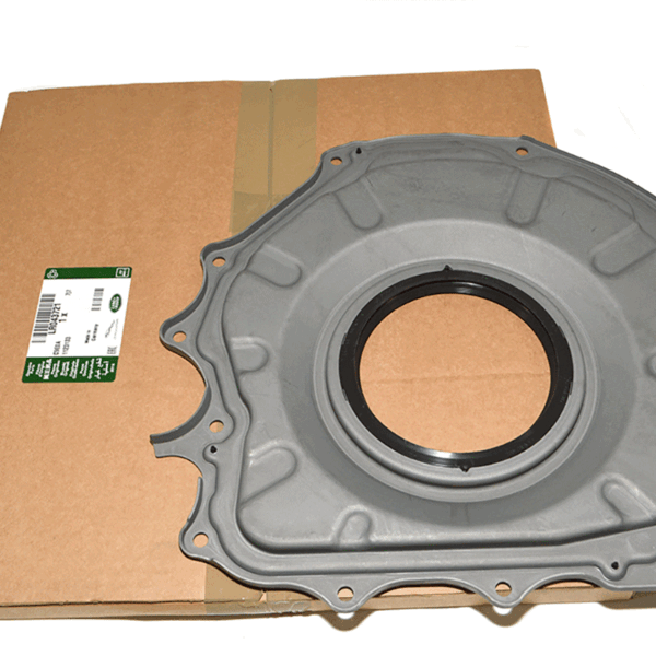 JAGUAR CRANKSHAFT REAR COVER WITH SEAL XK XF XJ F-TYPE F-PACE XE RANGE 3.0L 5.0L C2Z27888