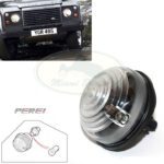 LAND ROVER FRONT INDICATOR CLEAR LIGHT LAMP ASSY DEFENDER LR048189 PEREI