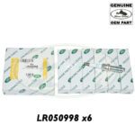 LAND ROVER SPARK PLUG LASER IRIDIUM SET x6 RANGE D SPORT RR SPORT VELAR LR050998 GENUINE