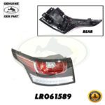 LAND ROVER REAR LAMP LH RANGE SPORT 14-16 LR061589 GENUINE