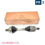 LAND ROVER FRONT SHAFT AXLE CV JOINT LH LEFT LR2 08-12 3.2L LR062666 GKN