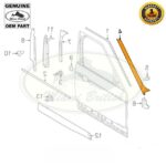 LAND ROVER FRONT MOLDING RH RANGE SPORT 14-18 LR076514 GENUINE