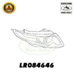 LAND ROVER HEADLAMP RH RANGE EVOQUE 16-18 LR084646 GENUINE