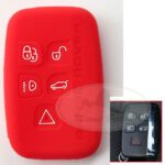LR087103R SILICONE REMOTE CONTROL KEY COVER RED RANGE RR SPORT EVOQUE ROVERUSA