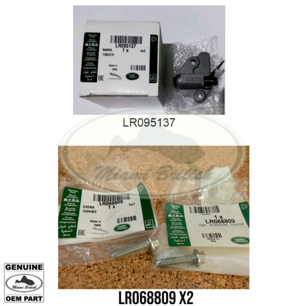 LAND ROVER TIMING CHAIN TENSIONER W/ BOLT RR EVOQUE SPORT LR2 DISCO SPORT LR095137 LR068809 GENUINE