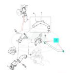 LAND ROVER BY-PASS PIPE O-RING x2 RANGE RR SPORT LR101805 OEM