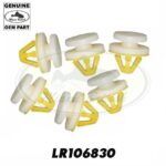 LAND ROVER TRIM SILL FASTENER CLIP LR2 LR3 LR4 RANGE SPORT FREELANDER LR106830 OEM