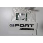 LAND ROVER NAME PLATE RANGE SPORT P400 LR107855 OEM