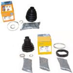 LAND ROVER FRONT OUTER & INNER CV JOINT BOOT KIT RANGE EVOQUE 12-18 LR124708 LR025066 GKN