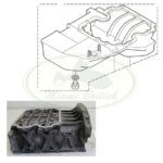 LAND ROVER ENGINE OIL SUMP FREELANDER V6 2.5L LSB103050 USED