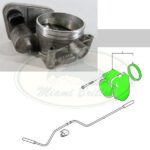 LAND ROVER THROTTLE BODY VALVE ASSY RANGE M62 03-05 MHI000010 USED
