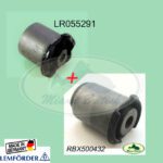 LAND ROVER FRONT SUSPENSION ARM HYDRA BUSH SET RANGE SPORT 06-09 LR055291 RBX500432 MR0098 LEMFORDER